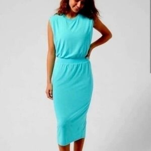 Athleta Santorini Cinch Dress Size LG